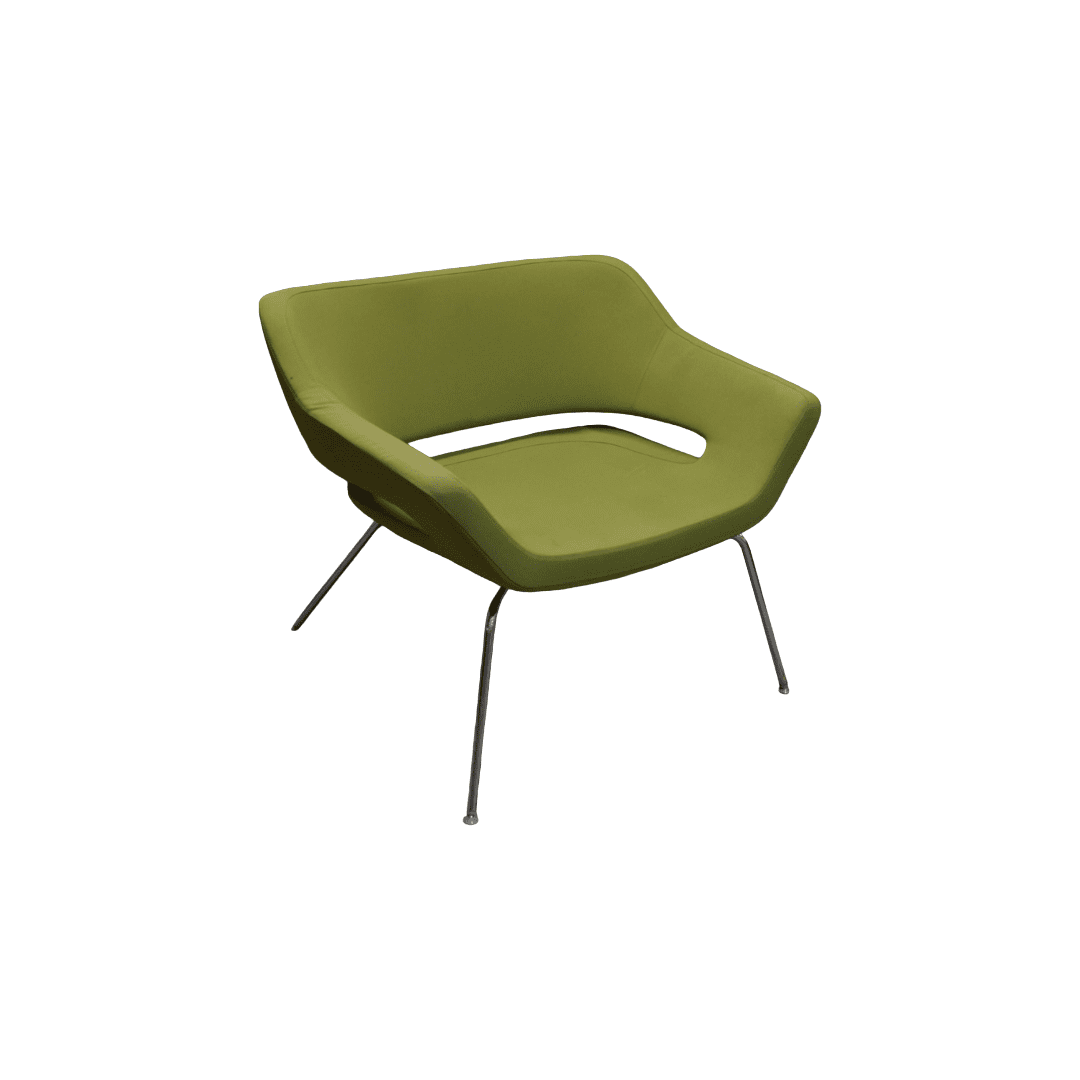 Hitch Mylius HM85 Lounge Chair Green (2) Hitch Mylius HM85 Lounge Chair Green