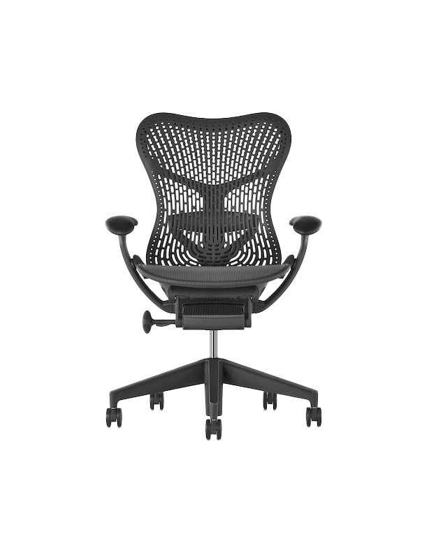 SCCHMB25a Herman Miller Mirra 2 Task Chair Refurbished triflex graphite