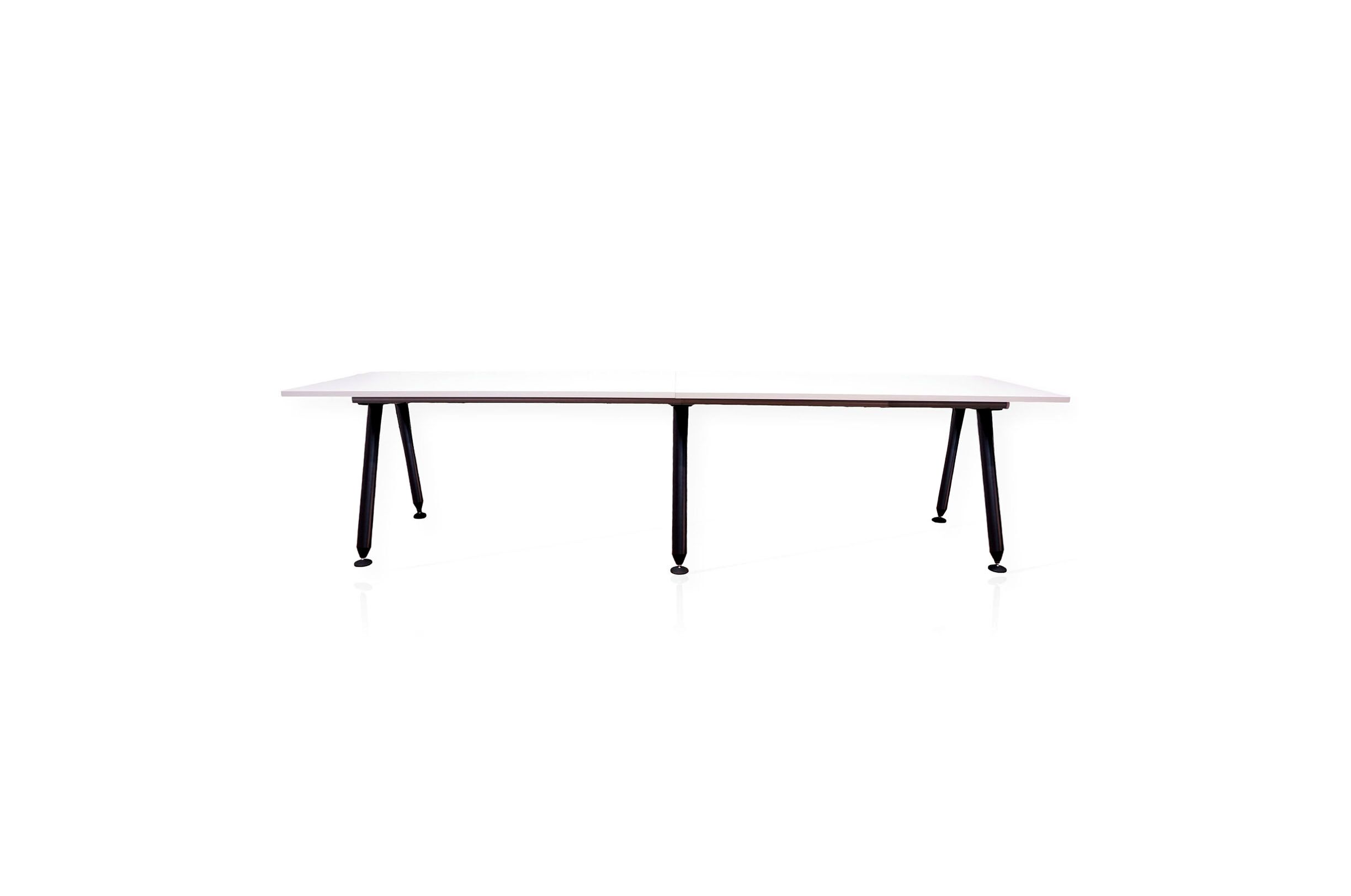 Herman Miller Abak Environments Desk, Side By Side, 2 Person, Oval Legs Herman Miller Abak Environments Desk, Side By Side, 2 Person, Oval Legs