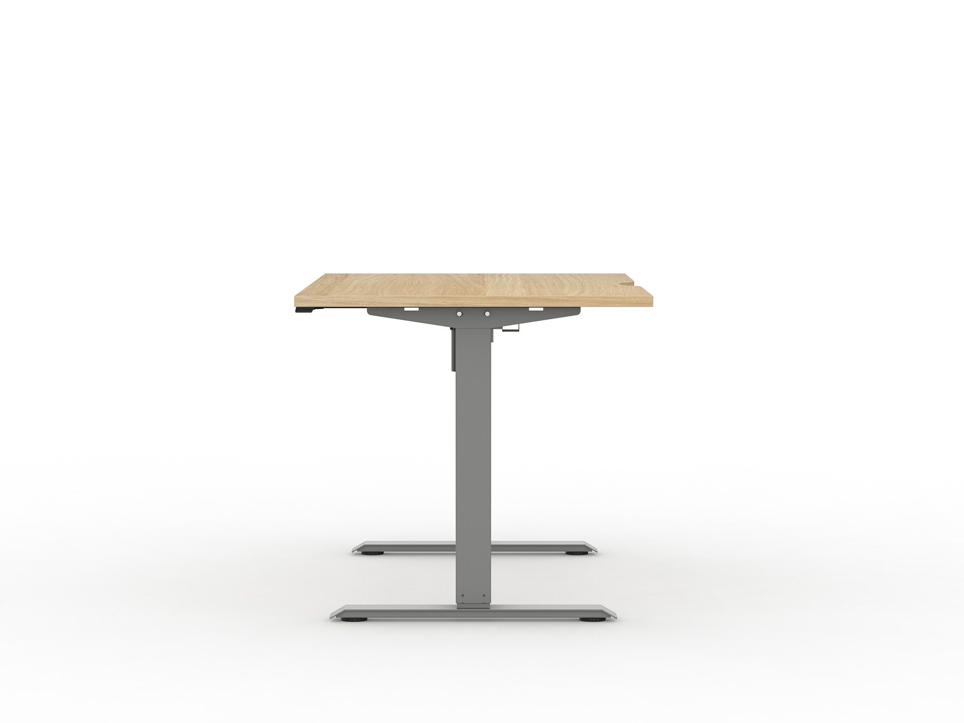 Alto-1-SV-Oak-Side Alto Electric Height Adjustable Desk