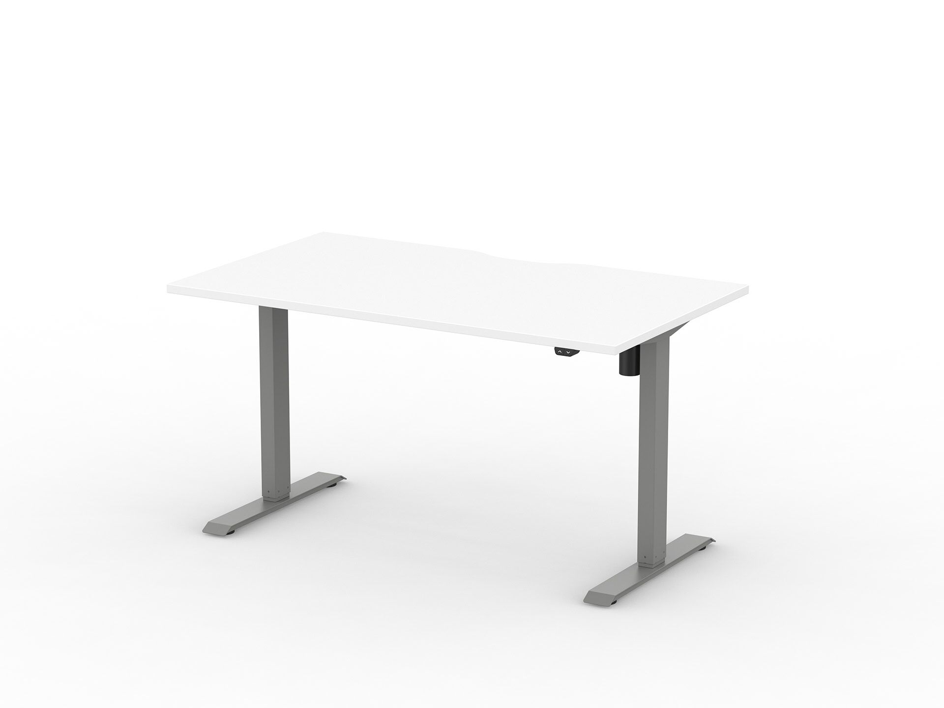 Alto-1-SV-White-Angle Alto Electric Height Adjustable Desk