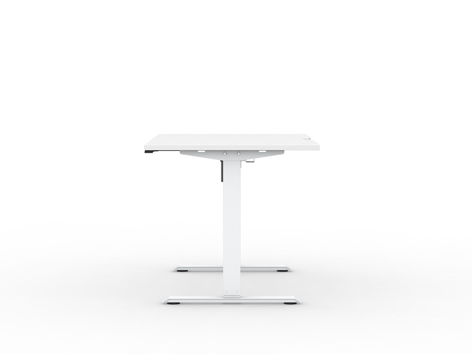 Alto-1-WH-White-Side Alto Electric Height Adjustable Desk